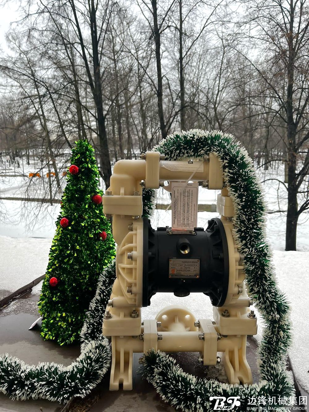 当固德牌隔膜泵遇见俄罗斯的圣诞节