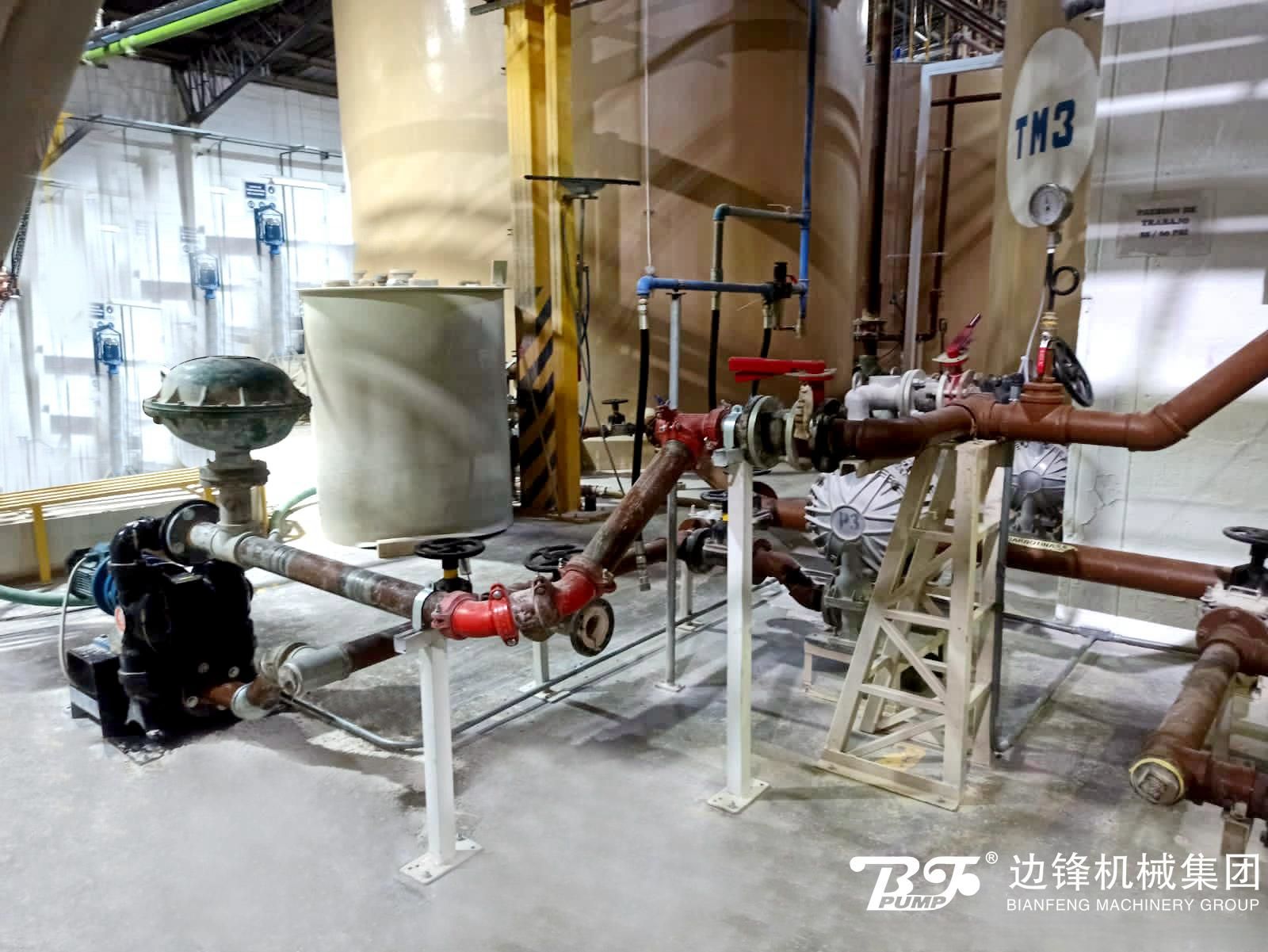 粘土悬浮液输送，建筑行业隔膜泵应用案例